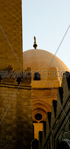 Fatimid Cairo..
Minaret and trapped walls.