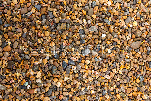 mixed colors stone and gravel