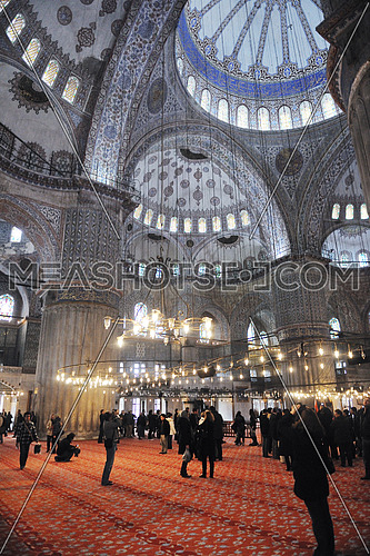 Sultan Ahmet Mosque in istanbul turkey