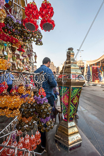 ramadan lanterns in an outdoor shop
