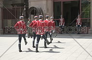 Sofia, Bulgaria,31 March, 2016 - Change of guards at the office of Bulgaria's President.