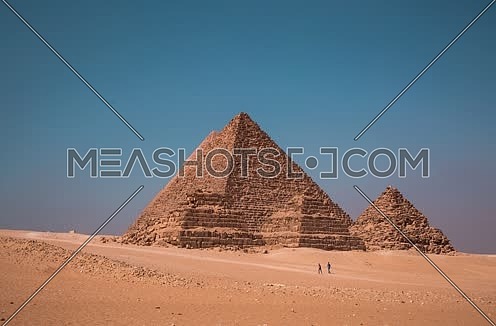 Timelapse of Giza Pyramids at Day