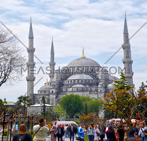 Sultan ahmet mosque or blue mosque in Istanbul, Turkey