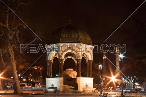 a pillar dome in Sultan Ahmed Area