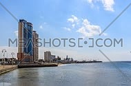 Time-lapse of Jeddah corniche in the morning