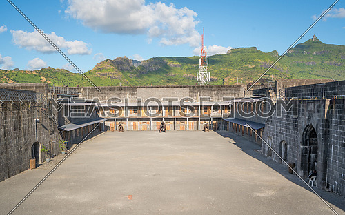Ancient fortress located in Port Louis, Mauritius 