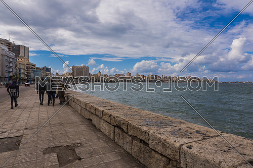 Panorama shot for alexandria city at Day