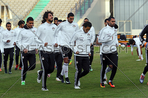 Egypt national football team traning