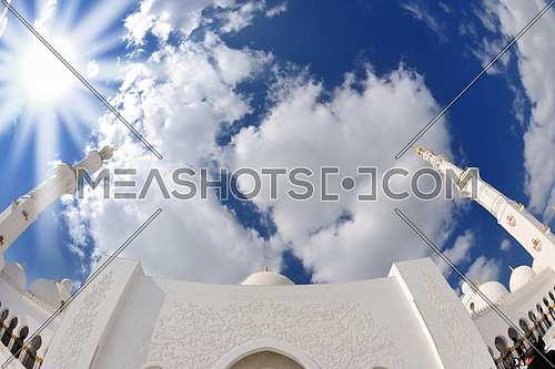 sheikh zayed mosque, abu dhabi, uae, middle east