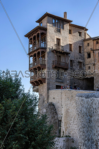 Hanging houses (Casas Colgadas) in Cuenca, Castilla La Mancha, Spain