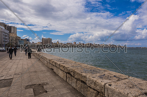 Panorama shot for alexandria city at Day