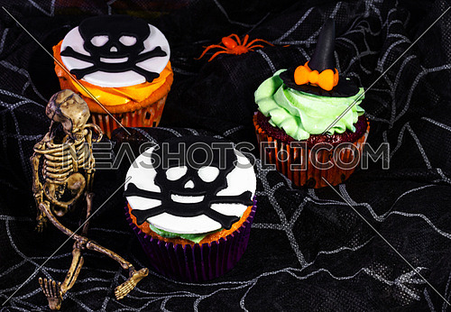 Halloween designed  cupcakes