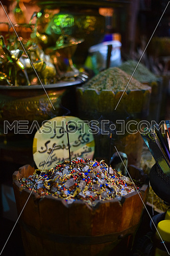 Traditional incense sticks in the Middle East